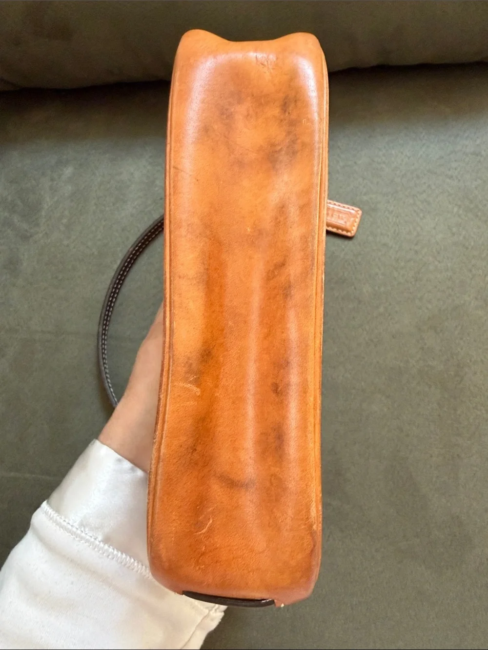 Vintage Coach Tan and Brown Signature Canvas Mini Bag, 6094